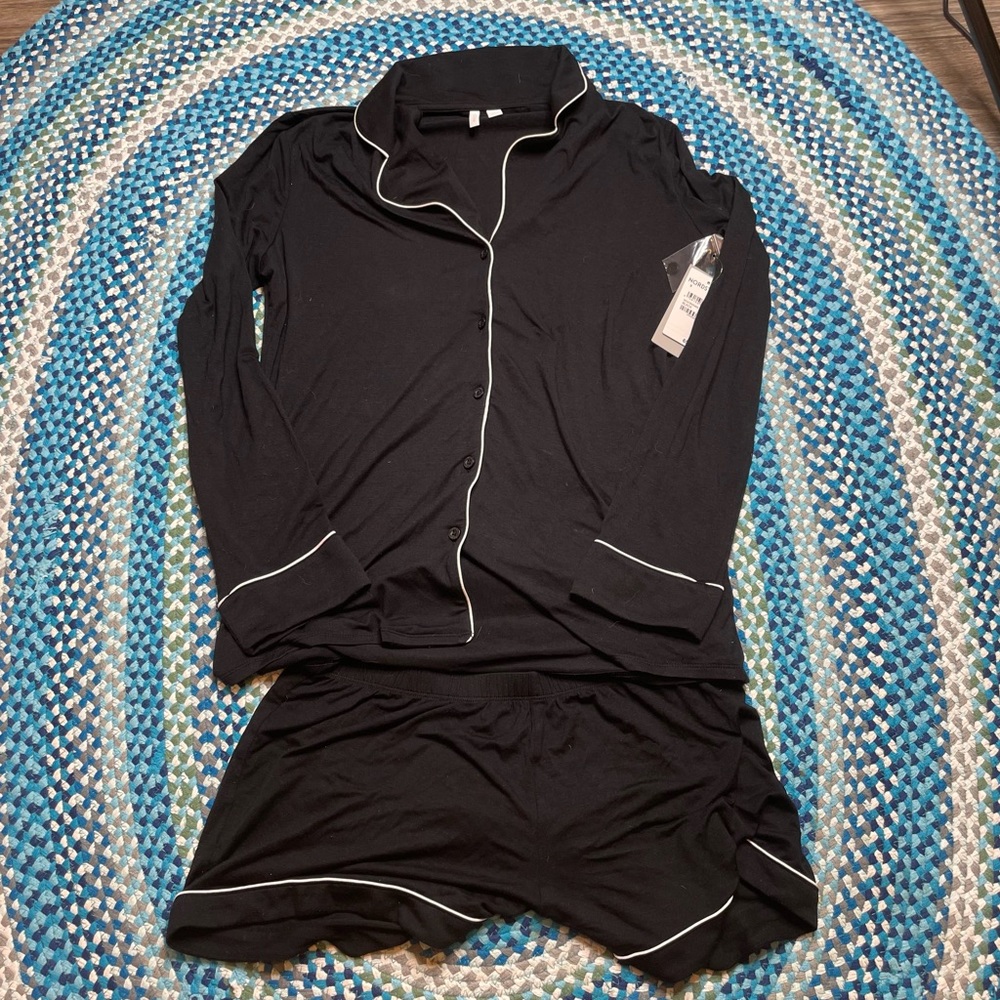 Nordstrom Black PJ Set